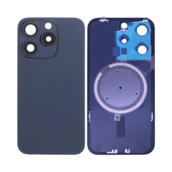 Back Cover+Camera Lens Apple iPhone 15 Pro Blue Back Cover+Camera Lens Apple iPhone 15 Pro Blue